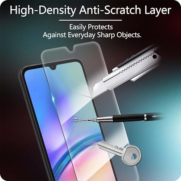 1/4 st Skyddande Härdat Glas För Samsung Galaxy A05 A05s Skärmskydd For Galaxy A05 Tempered glass