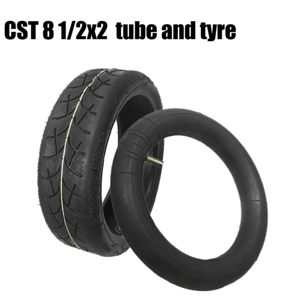 CST Uppblåsbart 8 1/2x2 Inner Tube Ytterdäck för Xiaomi Mijia M365 elektrisk skoter Utbytbara däcktillbehör tube and tyre 2pcs