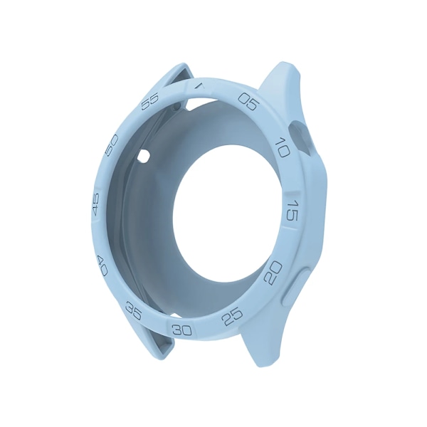 Silikonarmband för Huawei Watch GT4 GT5 46mm Ersättningsarmband + Skyddsfodral Light Blue Huawei GT4 GT5 46mm