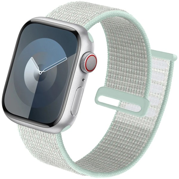 Strap För Apple Watch Band 44Mm 40Mm 45Mm 41Mm 49Mm 42Mm 38Mm 45 Mm Nylon Armband 8 7 Se 6 5 4 3 Ultra 2 Bander 35 Teal Tint 42mm-44mm-45mm-49mm