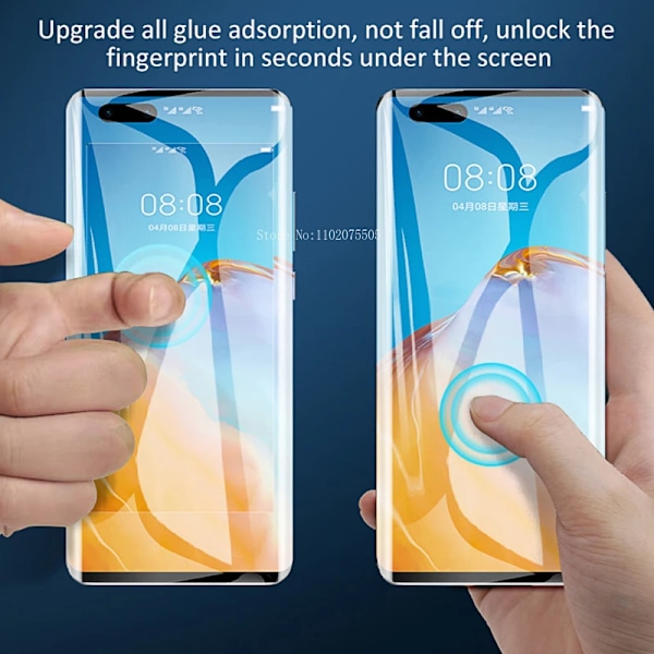 3 st Hydrogel Film Mjukt Skärmskydd För Huawei P30 P40 P50 P20 Mate 40 30 20 Pro Lite Plus Tillbehör Ej Glas Full Täckning For Huawei P40 Plus 3PCS