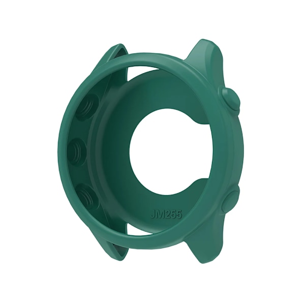 Mjukt silikonskyddsfodral för Garmin Forerunner 255 265 skyddsskal ram stötfångarskydd Pine Green Forerunner 255 265
