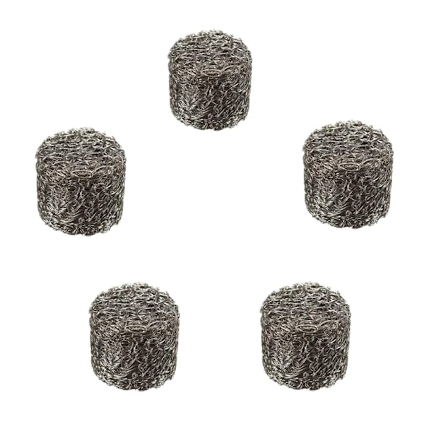 Snö Bubbla Skummask Skum Generator Filter Mesh Filter Pill Tablet Snö Bubbla Filter Net (5Pcs) silver
