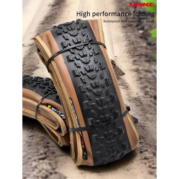 MTB Road Cykel Vikbart grusdäck Svart/Gul 60TPI PREMIUM CYKEL Däck 26×1,95/27,5×2,1/2,2/29×2,2/700×25C/20×1,35 J1805 700x28C Black