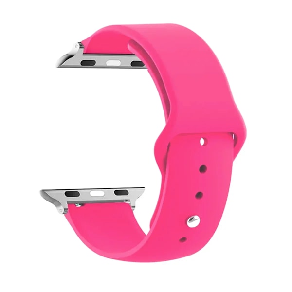 Strap För Apple Klocka Band 40Mm 44Mm 49Mm 45Mm 41Mm 38Mm 42Mm Silikone Bälte Armband Iwate Series Se 9 8 7 6 5 3 Ultra 2 Bandet Barbie 42mm 44mm 45mm 49mm