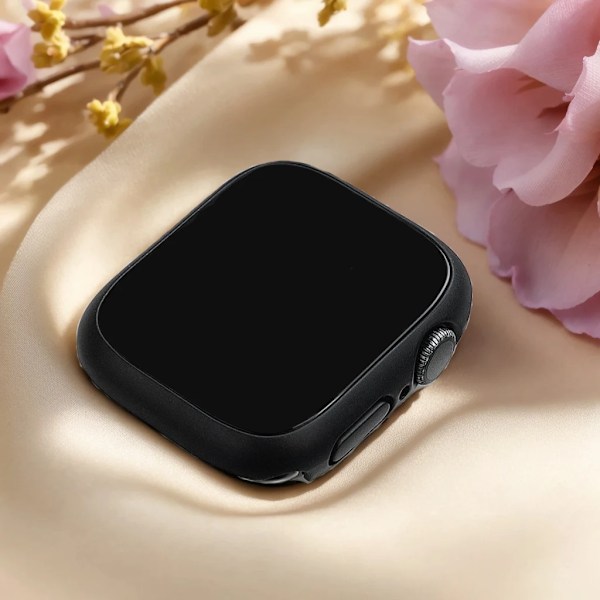 Härdat Glas+Skal För Apple Watch 38mm 40mm 41mm 42mm 44mm 45mm 46mm Skärmskydd Skyddande Fodral iWatch 10 8 7 9 6 SE 5 Official Green Series 7 8 9 45MM