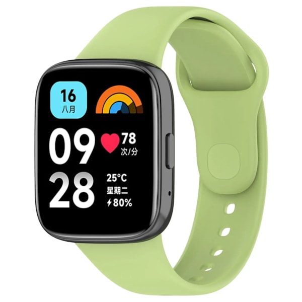 för Xiaomi Redmi Watch 3 3 Active 3 Lite silikonarmband ersättning Red Redmi watch3 active