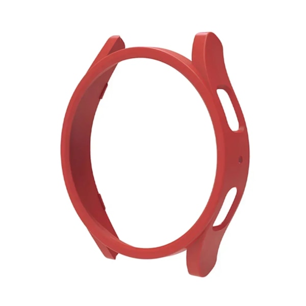 Klockskydd för Samsung Galaxy Watch 4 40mm 44mm 42mm 46mm 45mm, PC Matt Fodral Allround Skyddande Stötfångarskal för Watch5/5Pro Red Galaxy Watch 5 40mm