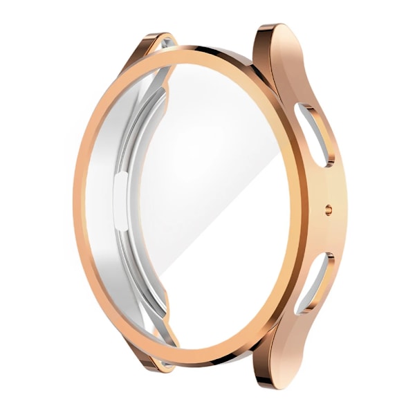 Klockfodral för Samsung Galaxy Watch 4/5/6 40mm 44mm Skärmskydd TPU Allround Stötfångare Skyddande Skal för Watch 6 40mm44mm Rose Gold Watch 6 Classic 47mm