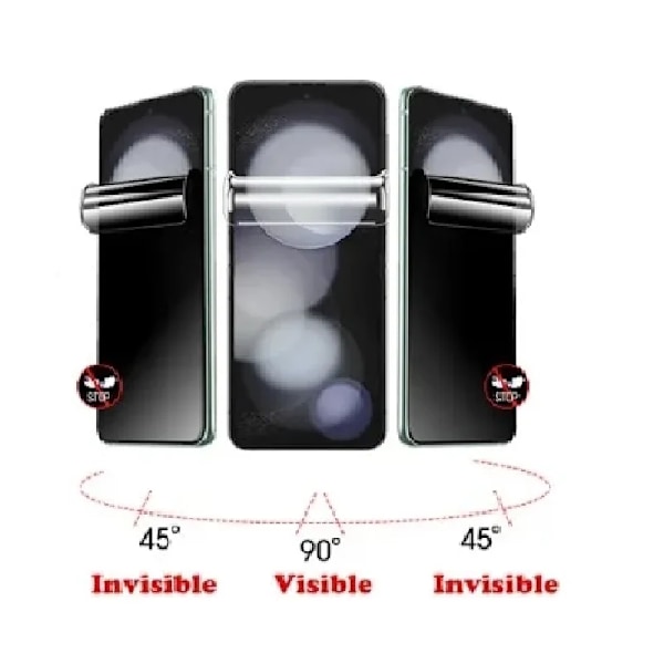 3-pack Anti-spion Hydrogel Film för Motorola Edge 50 30 Ultra Fusion Böjd för Moto X40 X30 S30 Pro Skärmskydd Moto Edge 50 Fusion 3Pcs