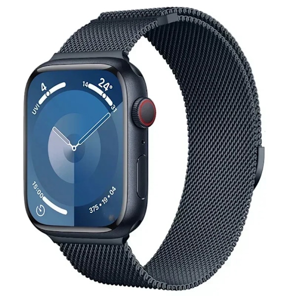 Magnetiskt armband för Apple Watch Band 9 8 7 41 45mm Ultra 2 49mm Herr Dam Metall Andningsbart för IWatch 6 5 4SE 44 40 42mm Bälte MU For 42mm 44mm-45mm