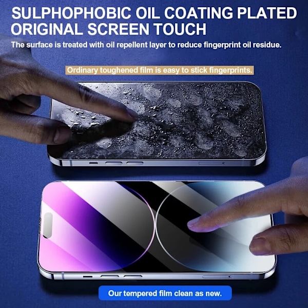 3 st Härdat Glas för iPhone 14 13 15 11 16 Pro Max Skärmskydd för iPhone 15 Plus XR X XS Max 6 8 7 Plus SE 2020 Glas For iphone 12 Pro 3PCS Tempered Glass