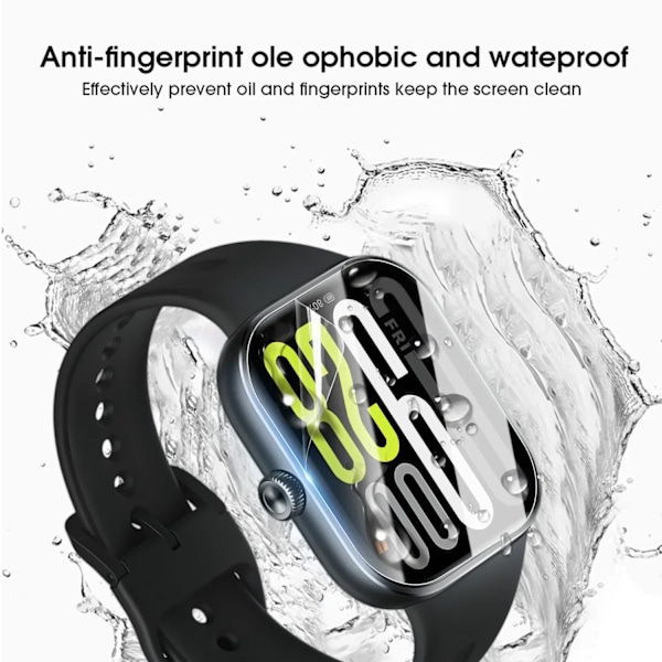 1-5 st Hydrogelfilm för Xiaomi Redmi Watch 5 Smartwatch Tillbehör Böjd Mjukt Skärmskydd Watch 5 Ej Glas 1PCS For Redmi Watch 5