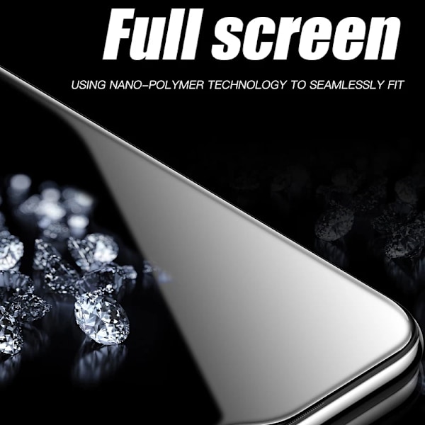 3 st Fullständigt Härdat Glas för Xiaomi Redmi Note 7 8 9 10 Pro 8T 9T 9S 10S 11S Skärmskydd För Redmi Note 11 12 13 Pro 14 5G For Note 10 Pro 3PCS Black Glass