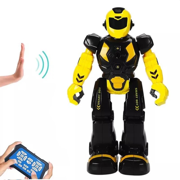 2021 Hot RC Robot Smart Action Gå Sjung Dans Action Figur Gest Sensor Leksaker Present till barn