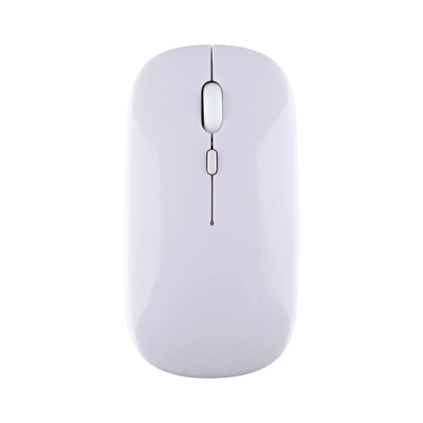 Bluetooth -mus för iPad Samsung MatePad Lenovo MiPad Android Windows Tablet Batteri Trådlös mus för bärbar bärbar dator white