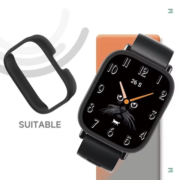 Skyddsfodral + Härdat Glas för Redmi Watch 5 Active/Lite Fodral Skärmskydd för Redmi Watch 5 Active/Lite Fodral Pink Redmi Watch 5 Active
