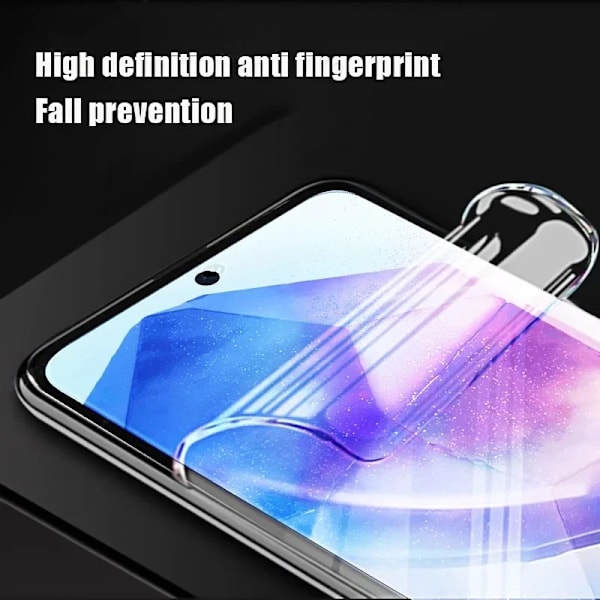 4-pack Fulltäckande Hydrogel Film för Samsung A55 A54 A15 A34 A14 A13 A53 A52 A12 A33 A23 A32 A73 A03 A50 A70 A21S Skärmskydd For Samsung A23 4Pcs Hydrogel Film