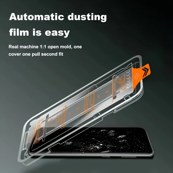 3-pack 4K Ultra HD Härdat Glas Film för Galaxy S25 S24 S23 Ultra S21 S22 Plus S25 Edge En Klick Installation Skärmskydd Galaxy S21 Plus High Definition