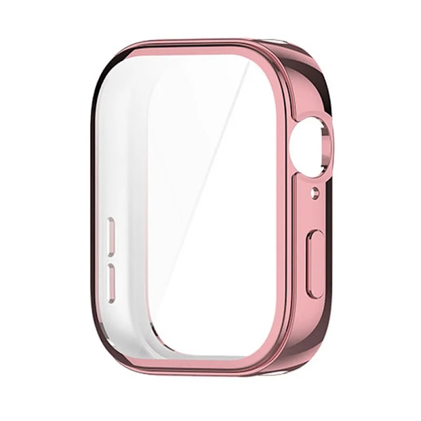 TPU-skal för Huawei Watch Fit 3, fulltäckande skal, skärmskydd för Huawei Fit3, mjukt stötfångarskydd, tillbehör Rose Pink For Huawei Fit 3