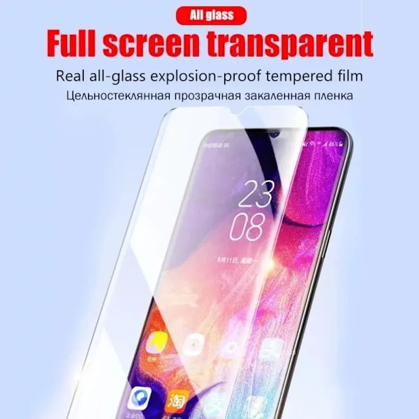 5 st Härdat Glas För Samsung Galaxy A34 A24 A14 A11 A13 4G A23 A33 A41 A53 A60 A73 5G A15 A25 A35 A52 Skärmskyddsfilm Galaxy A51 Tempered glass