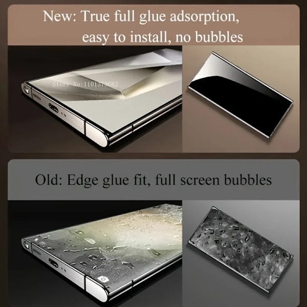 2 st Fulltäckande Premium Härdat Glas Skärmskydd för Samsung Galaxy S24 Ultra S24 S23 S22 S21 Plus Glasfilm Samsung S23 High Definition
