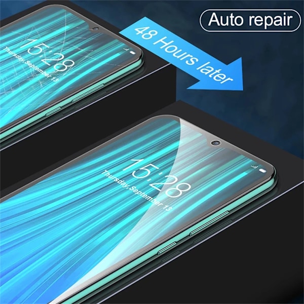 1-3 st Hydrogel Film för Xiaomi Poco F5 F4 F3 X5 X3 X4 GT M4 10T 11T Pro Full Cover Skärmskydd för Redmi Note 12 11 10 9 For POCO X4 Pro 3 Pieces