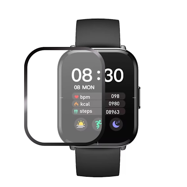 Skyddsfilmer för Xiaomi Mibro Watch Color Skärmskydd 3D Böjd Mjuk Kant Täckfilm för Mibro Watch Color Tillbehör For Mibro Color 1 PCS