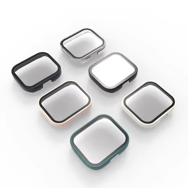 Skyddsfodral + Härdat Glas för Redmi Watch 5 Active/Lite Fodral Skärmskydd för Redmi Watch 5 Active/Lite Fodral Clear Redmi Watch 5 Active