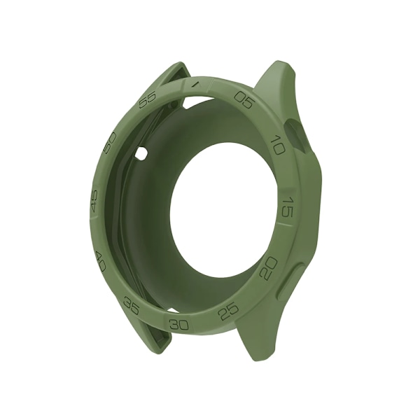 Silikonarmband för Huawei Watch GT4 GT5 46mm Ersättningsarmband + Skyddsfodral Spruce Green Huawei GT4 GT5 46mm