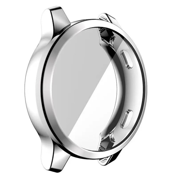 TPU Klockfodral För Garmin Vivoactive 4 4S Venu 2 2S Smart Klockskydd Skärmskydd Skal Skyddsram Stötfångare silver For Garmin Venu 2S