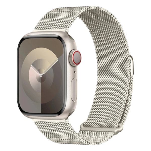 Magnetisk Strap För Apple Klocka Band 45Mm 44Mm 49Mm 3844 Mm 42Mm 41Mm 40Mm Korpus Armband Serie 9 8 7 6 5 4 3 Se Ultra. Starlight 38mm 40mm 41mm