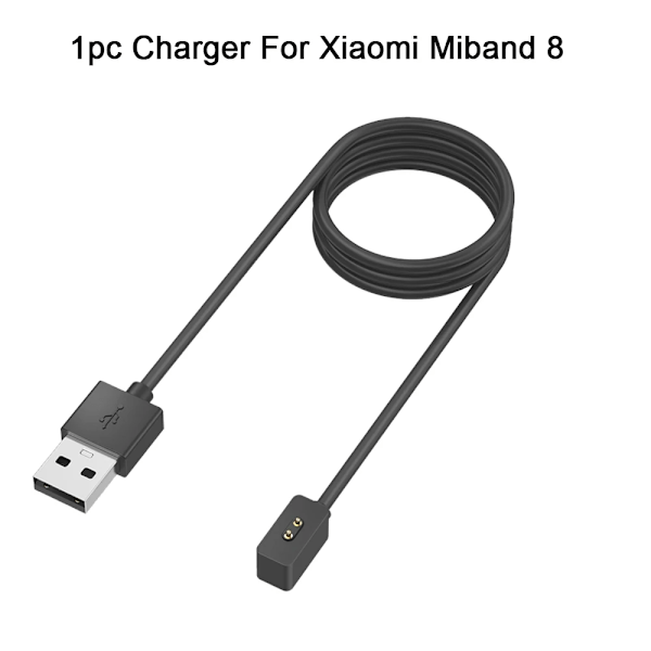Magnetisk laddare för Xiaomi Mi Band 5 6 7 8 USB-laddningskabel Docka för Xiaomi Miband 8 7 6 5 Laddningssladd Tillbehör For Miband 8