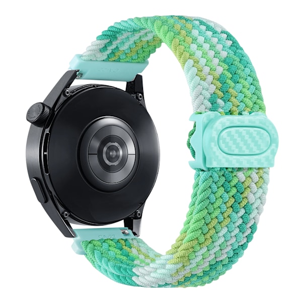 20mm 22mm Klockarmband för Samsung Galaxy Watch 7/6/4/5/Pro/6 Classic/S3/active 2 Band Flätat Armband Huawei GT 23 GT4 GT5 46mm Lime Galaxy 7 6 40mm 44mm
