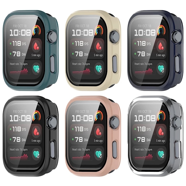 Skyddande glasfodral för Huawei Watch D2, reptåligt skärmskydd, tillbehörsskydd för Huawei Watch D2, stötfångartillbehör Blue For Huawei Watch D2