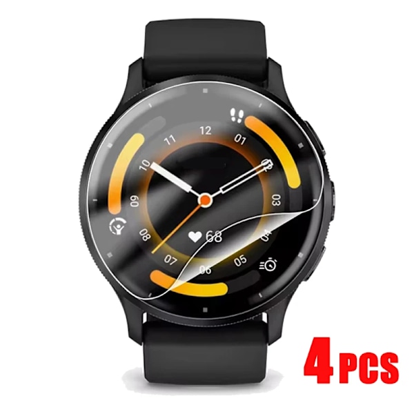 Hydrogelfilm för Garmin Venu 3 3s 2 2s Skyddsfilm Mjuk TPU Anti-repa Skärmskydd för Garmin Venu2 Venu3 Ej Glas 4PCS For Garmin venu 2