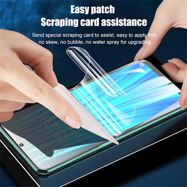 1-3 st Hydrogel Film för Xiaomi Poco F5 F4 F3 X5 X3 X4 GT M4 10T 11T Pro Full Cover Skärmskydd för Redmi Note 12 11 10 9 For Xiaomi 12T 3 Pieces