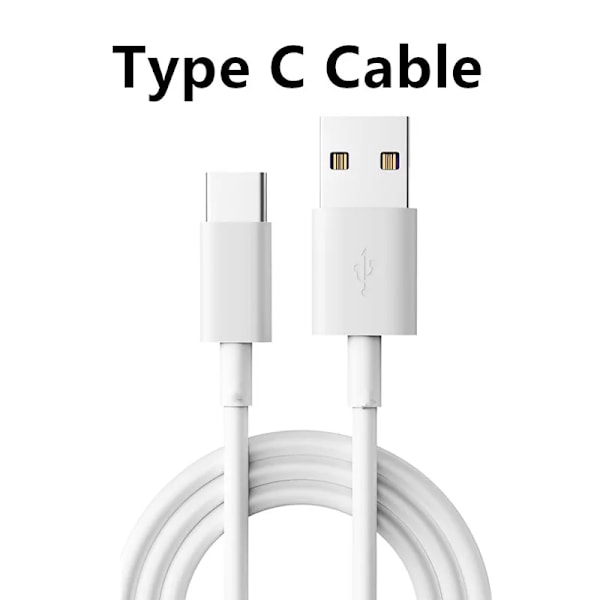 Laddare för Xiaomi Redmi 5V 2A EU Typ-C Micro USB Kabel Telefonladdare för Redmi Note 11 10 9 3 4 6 7 8 8T Pro 4X 5 5S 1m Type-C Cable