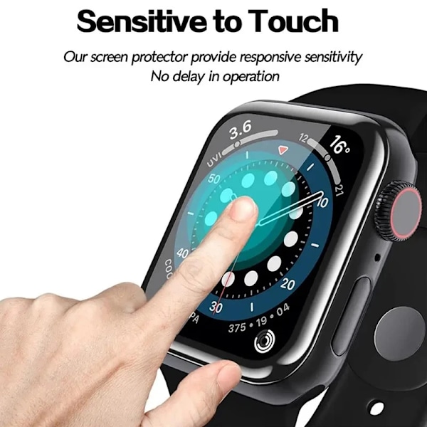 5 ST Skärmskydd för Apple Watch Ultra 2 1 49MM 6 5 4 SE 40MM 44MM 7 8 9 41MM 45MM iWatch S10 42MM 46MM Härdat Glas Film Ultra 1 2 49MM 5PCS