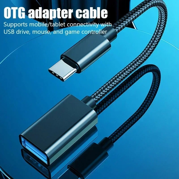 OTG-kabel TYPE-C Versus USB Femelle Adaptateur Kabel Pour Macbook Huawei P50 Xiaomi Realme POCO USB Adaptateur Kabel Typ C 001