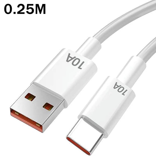 120W 4 Port USB Ny Laddare Snabbladdning Datakabel USB Telefonladdare för Samsung IPhone Xiaomi Huawei Laddare 0.25M 10A  Cable
