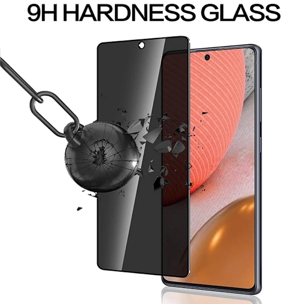 1-4 st Privacy Screen Protector för Samsung A53 A13 A52S A52 A32 A12 A55 A51 A72 A22 A33 A73 A21S A54 S10E S20FE Anti-spion Glas For Samsung A21S 1PCS Anti-spy Glass