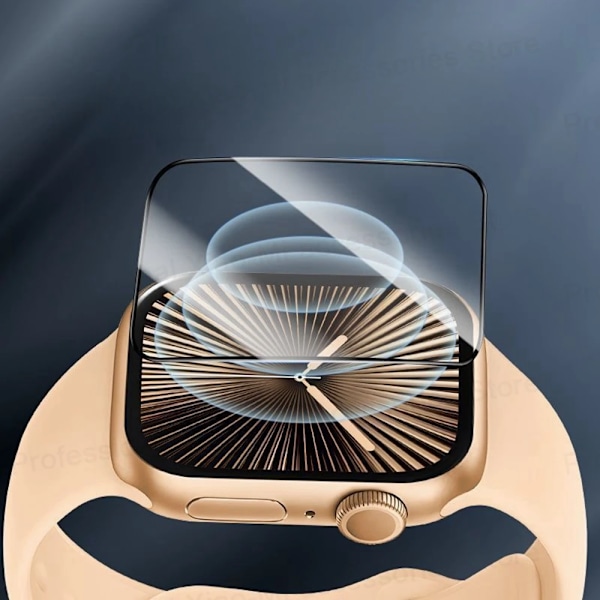 3D Full Curved Skärmskydd För Apple Watch Series 10 9 8 7 6 Vattentät Film För iWatch Ultra 2 1 S10 Ej Glas Tillbehör 3pcs Series 9 8 7 41mm