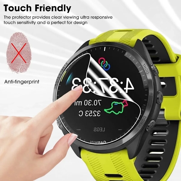 Smartwatch Smart Watch Skärmskydd Film 40mm 39mm 38mm 37mm 36mm 35mm 44mm 42mm 41mm 30mm-46mm Smart Watch Film Tillbehör Diameter 46mm 8pcs Films