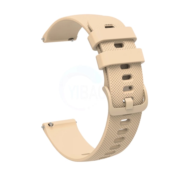 Vivoactive 3S 4S Armband för Garmin Venu 2S Vivomove 3S Forerunner 255S Active S Armband 18mm Silikon Smart Klockarmband Beige 18mm Venu 2S