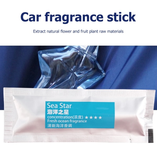 25-1 st Car Air Vent Clip Freshener Parfym Dofter Refill Aroma Stick Car Diffuser Vent Clip Lavendel Osmanthus Parfym Stick 25pcsSea