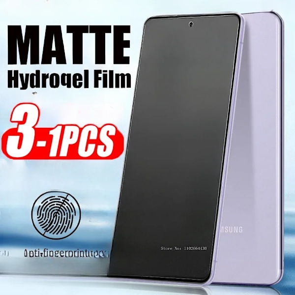 1-3 st Matt Hydrogel Film för Samsung A13 A15 A24 A53 A55 A73 Skärmskydd För Samsung A34 A35 A41 A52 A72 Anti-Fingeravtryck Galaxy A41 Front Film