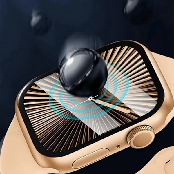 3D Full Curved Skärmskydd För Apple Watch Series 10 9 8 7 6 Vattentät Film För iWatch Ultra 2 1 S10 Ej Glas Tillbehör 2pcs Series 10 46mm