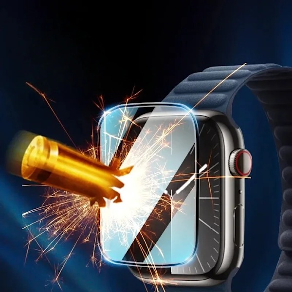 3D iWatch Series 10 9 42/46 MM 41/45MM Skärmskydd Mjuk Film för Apple Watch Series 9 10 Smartwatch Skyddande Skal For iWatch 9 41mm 3D Soft Film
