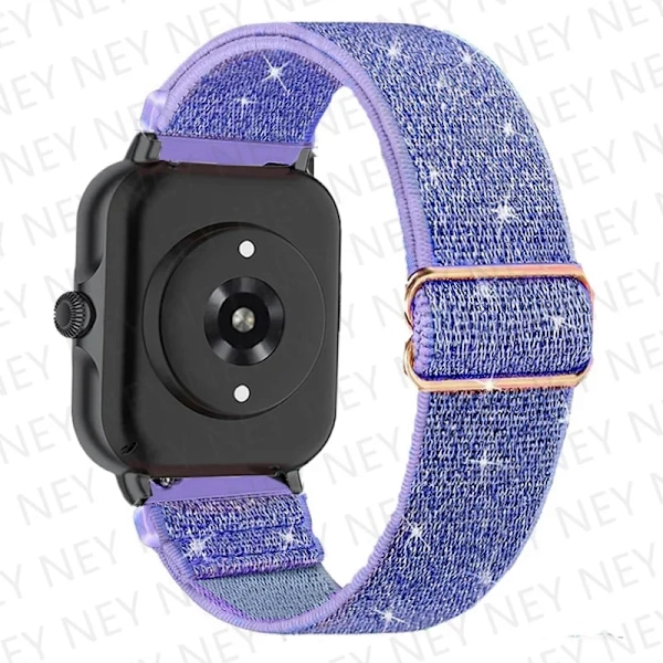 Glänsande elastiskt armband för Amazfit gts 4-3-2-2e-mini/bip-U-S-lite/Stratos 2 20mm/22mm band Böhmisk Pride armband gtr-4-3-3pro-2e flash Lalic 08 22mm watch band